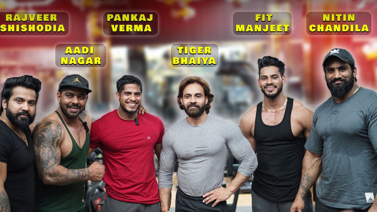 Aaj Saare Fitness YouTuber Bhaiyo Ke Sath Kiya Zabardast Workout 🏋🏻‍♀️🔥