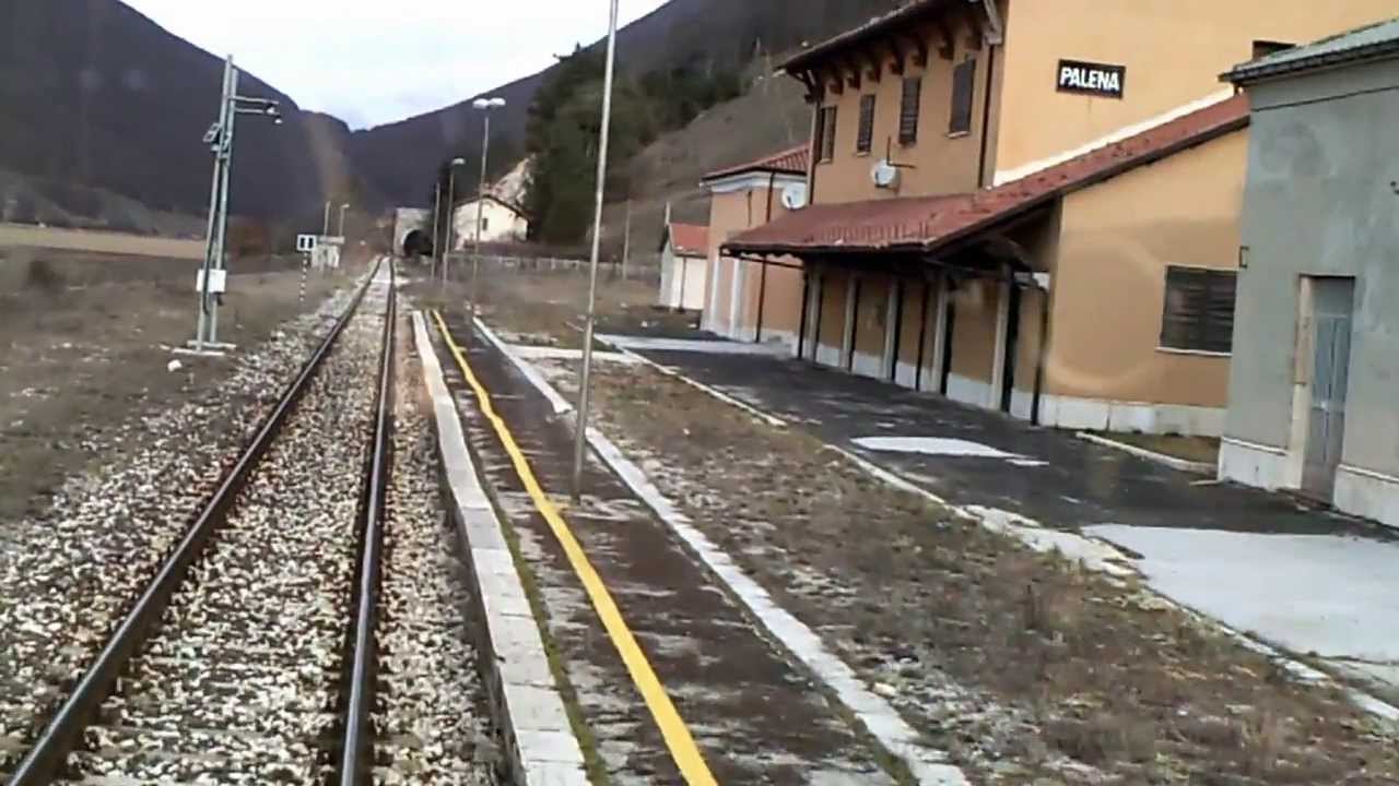 L'ultimo viaggio in treno da Castel di Sangro a Sulmona