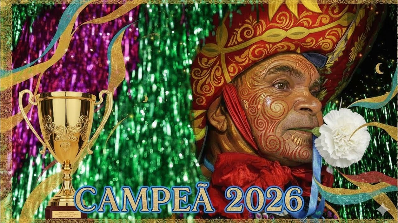 MARACATU CAMBINDA BRASILEIRA,  COM 108 ANOS DE TRADIÇÃO, LEVA O TÍTULO DE CAMPEÃ 2026