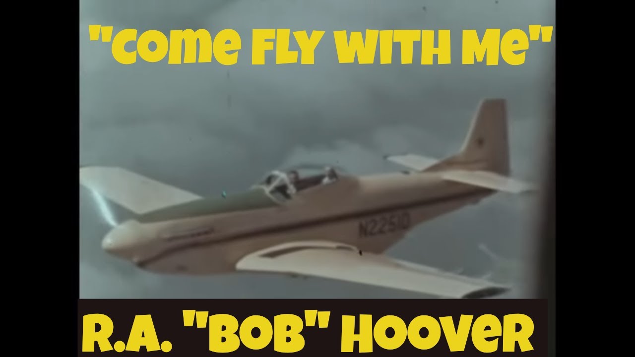 «ПОЛЕТАЙТЕ СО МНОЙ» ЛЕТЧИК-ИСПЫТАТЕЛЬ БОБ ХУВЕР ЛЕТАЕТ НА P-51 MUSTANG 24064
