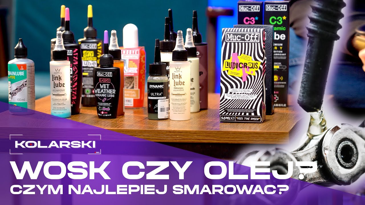 Wosk czy olej? Czym smarować łańcuch? Co wybieramy my? Topowe smary do łańcucha.