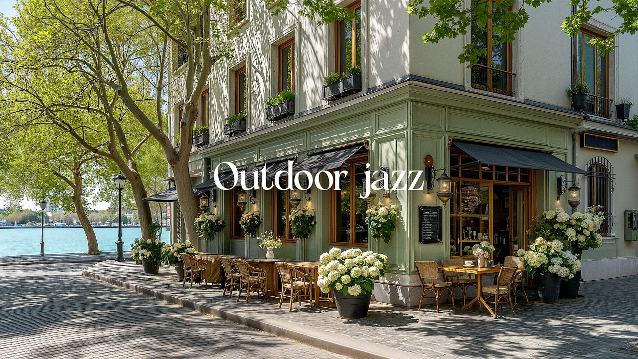 Sunlit Courtyard Jazz | Warm Coffee, Soft Breeze & Peaceful Flow