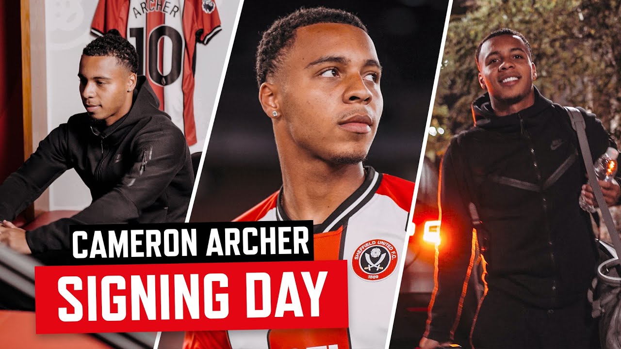 Cameron Archer | Behind the Scenes | Sheffield United Signing Day