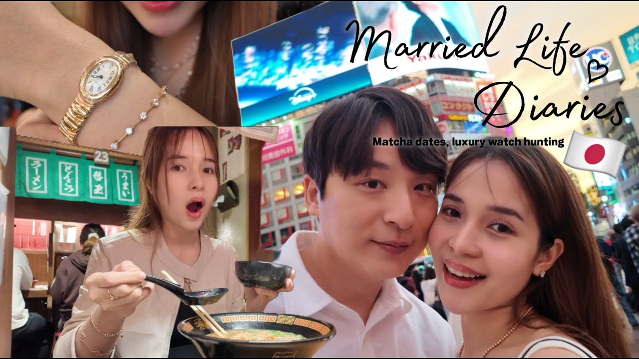 Matcha dates, luxury watch hunting in Tokyo 🇯🇵 | Married Life Diaries