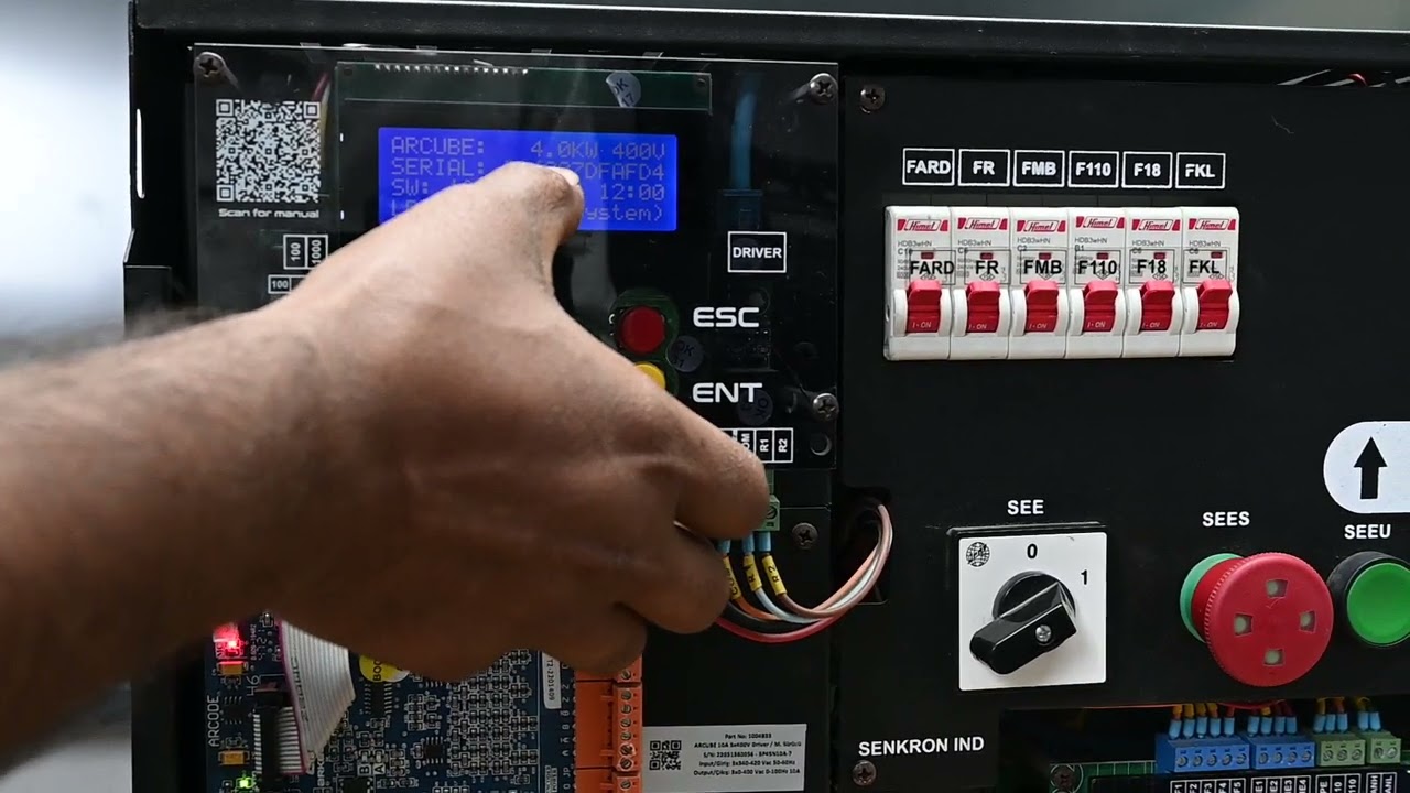 ARKEL ARCUBE CONTROL PANEL PASSWORD SOLUTION (ALL MODEL ARL200, ARL300, ARL500, A-DRIVE, ARCODE)