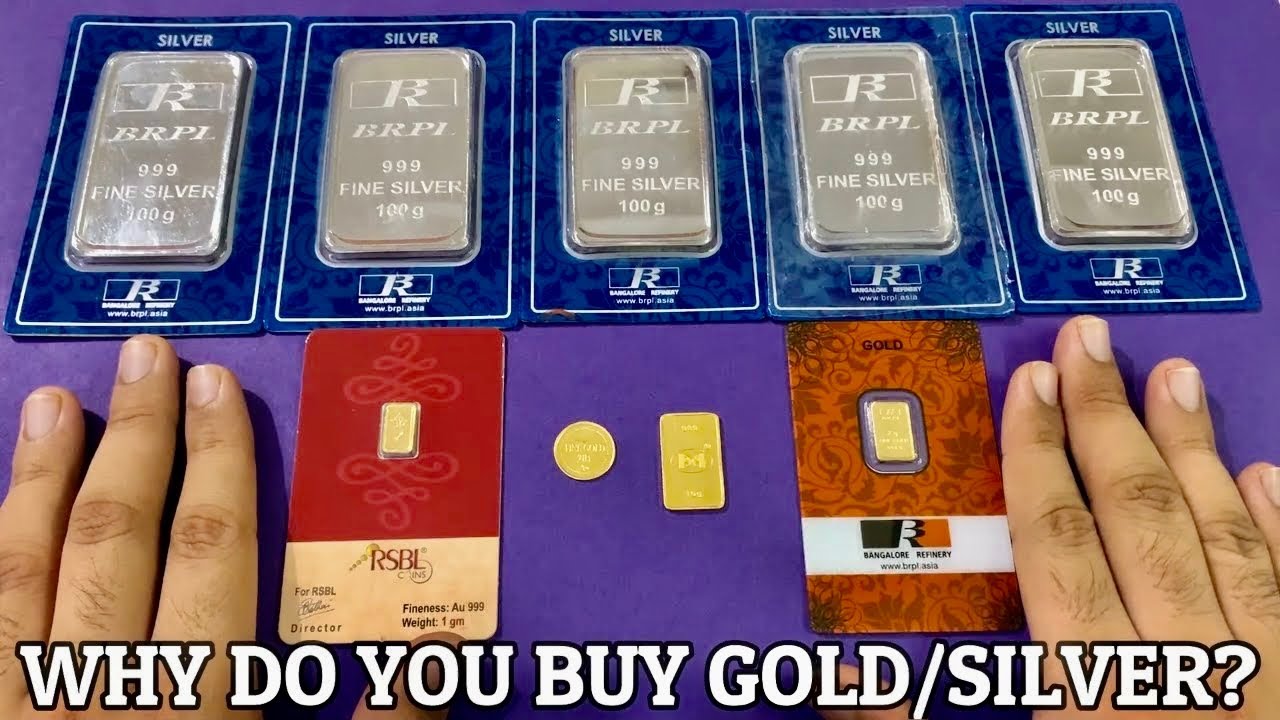Why Buy Gold & Silver Coins/Bars? Investment or Insurance - When did I start? | Indian Bullionaire