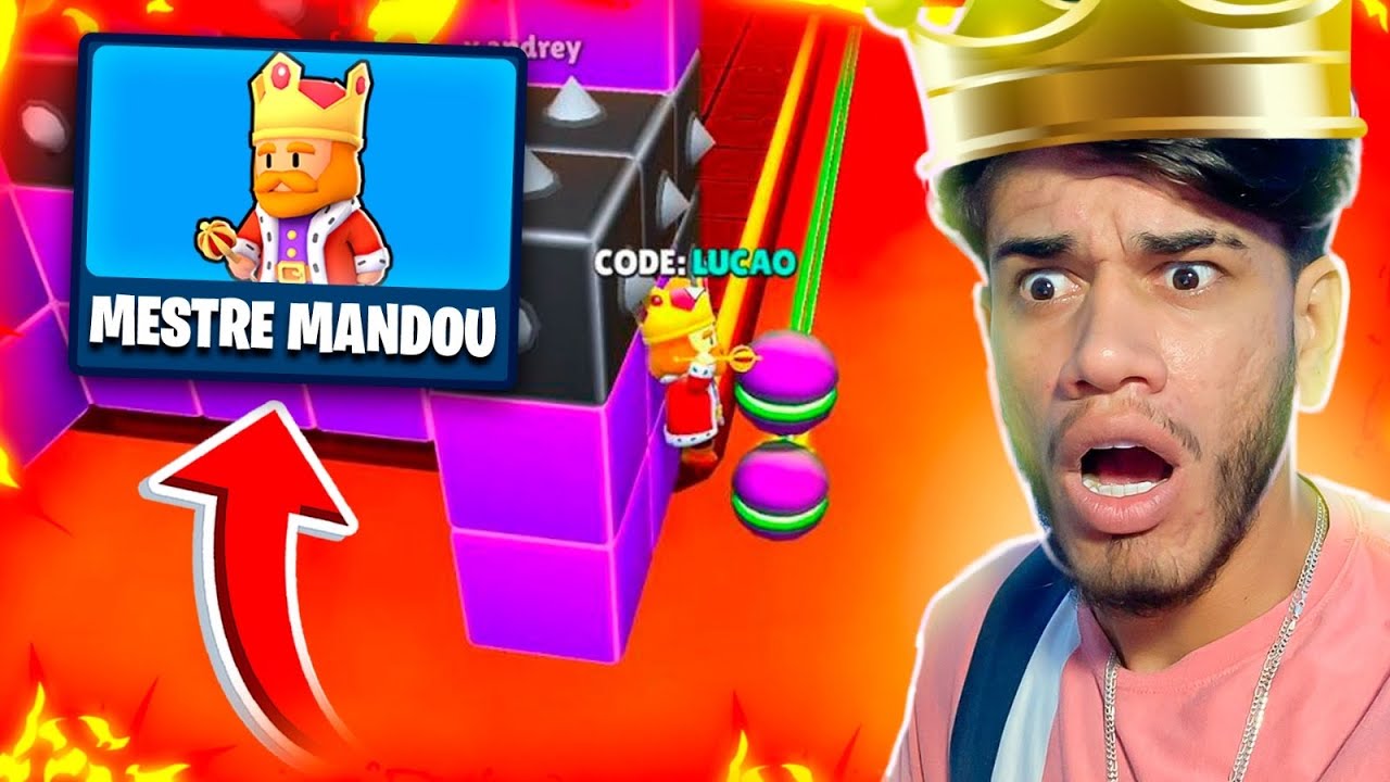 SEU MESTRE MANDOU NO STUMBLE GUYS - S&Oacute; TEVE AS MELHORES BURLAS