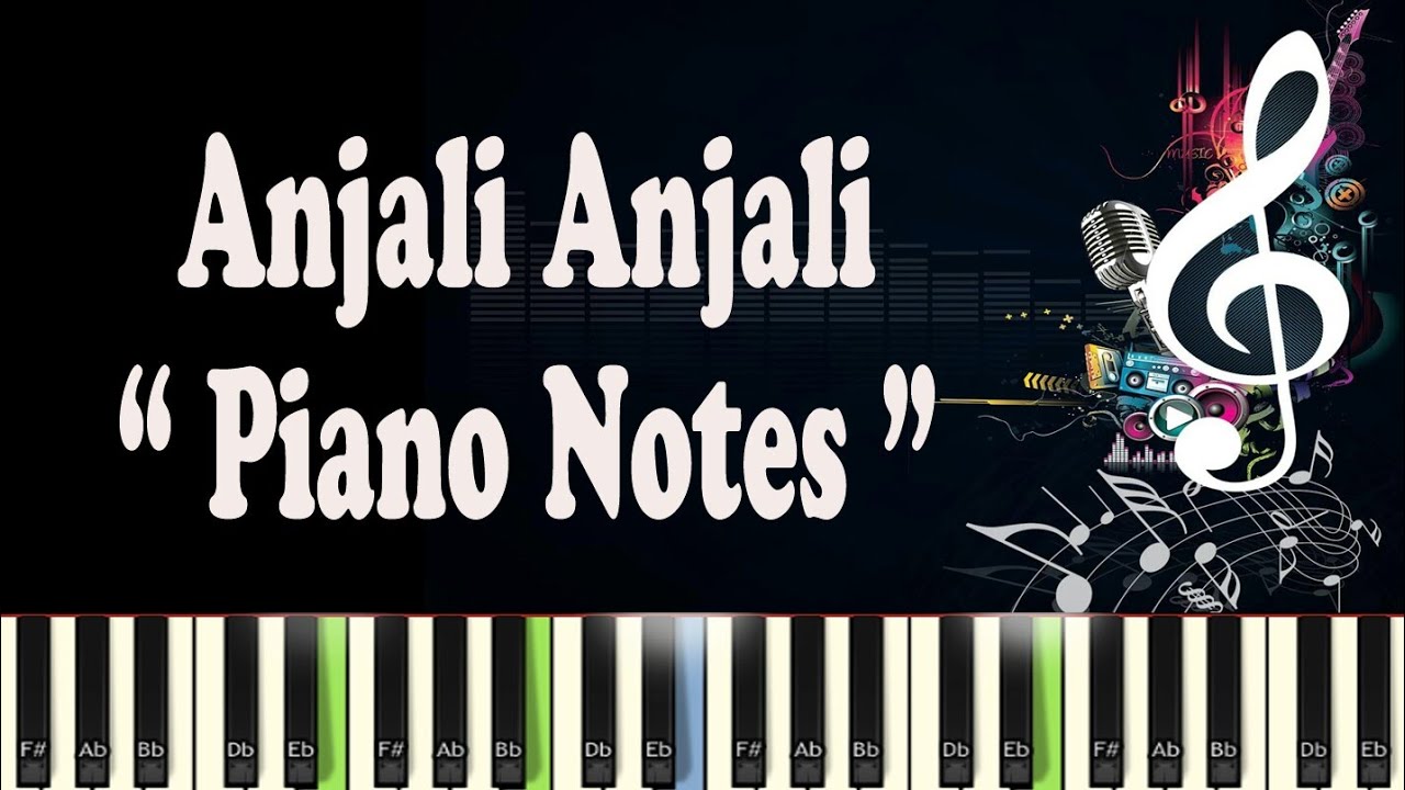 (AR Rahman) Anjali Anjali Pushpanjali - Midi - Music Notes - Piano