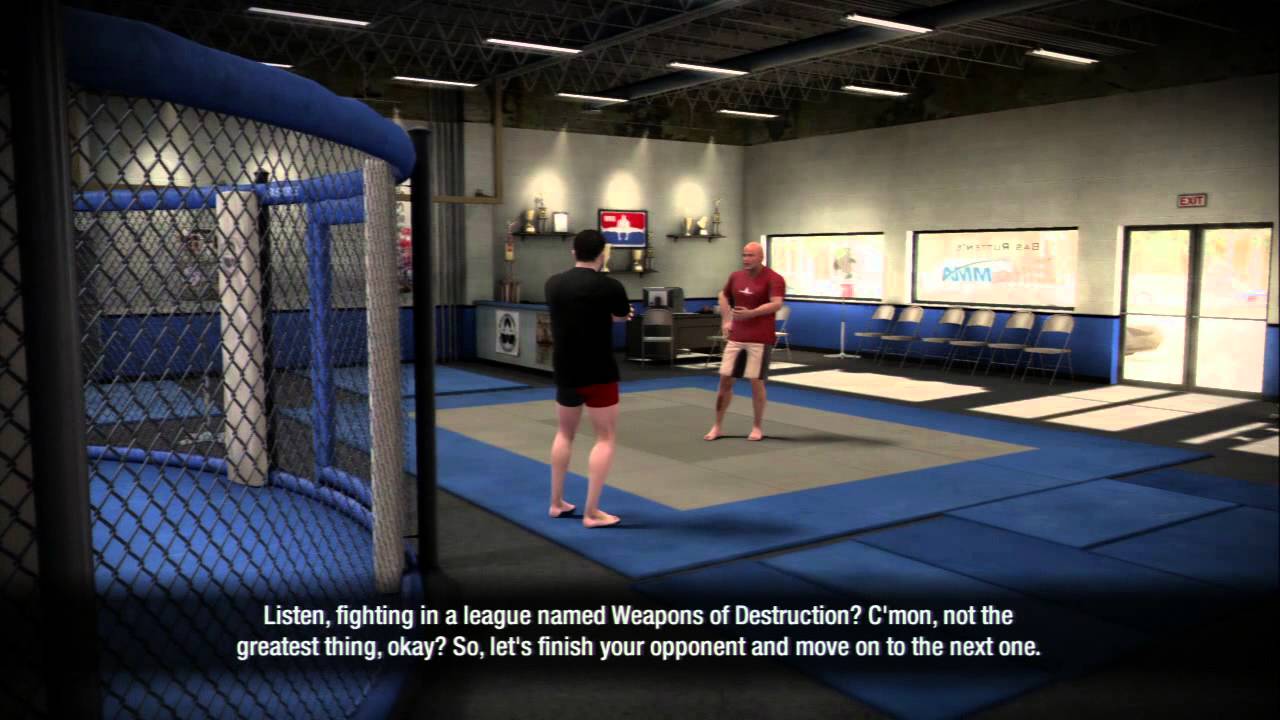 EA Sports MMA - Career Mode - Training & Pro Debut
