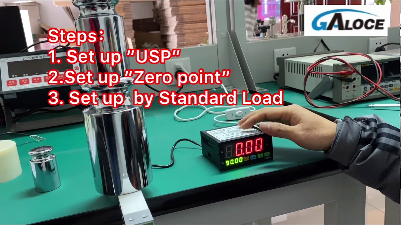 calibration GSI312 controller
