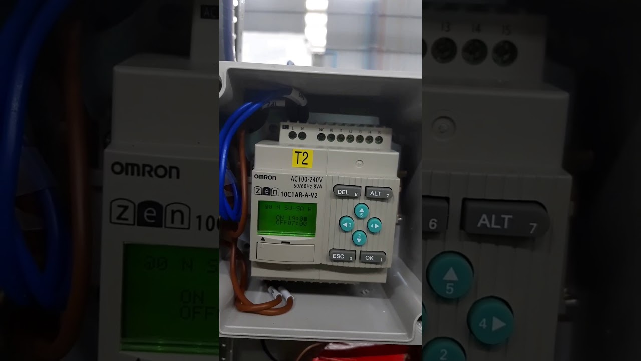 Omron Timmer zen 10C1 AR -A-V2 setting