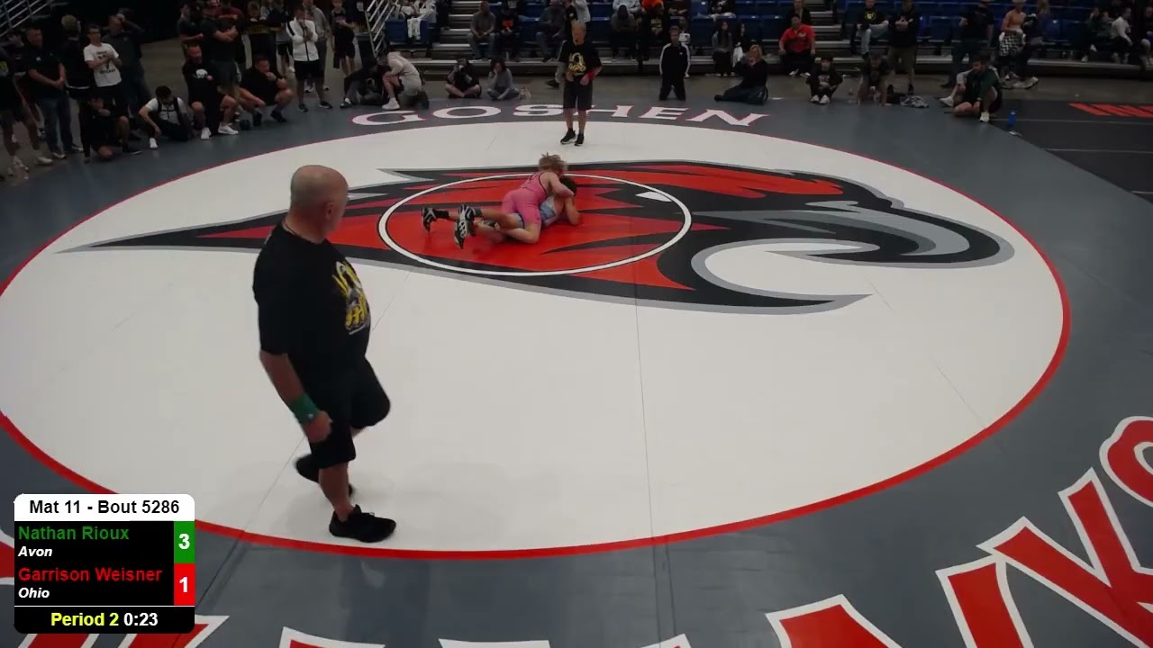 2025 IHPO 135lbs Semis- Semis - Nathan Rioux (Avon) over Garrison Weisner (Ohio) (Dec 6-2 )