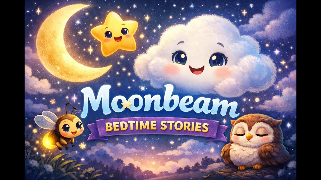 ⭐ Moonbeam Bedtime Stories 🌙 | Gentle Sleep Story for Kids | Calm Nighttime Story