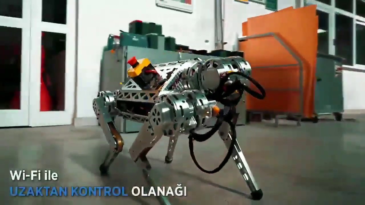 Akın robotics 4 ayaklı ARAT'ın geliştirmelerine devam ediyor.