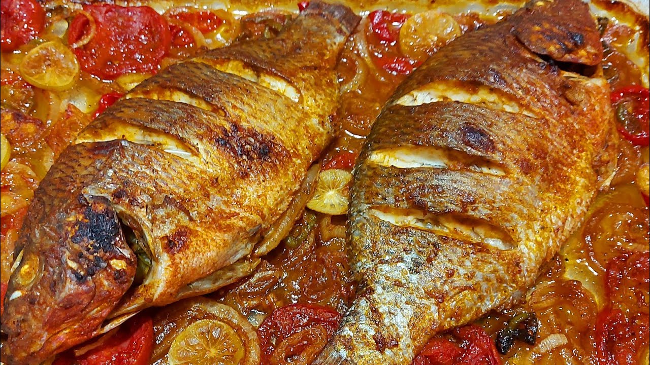 السمك البلطي اوعي تشويه❗️ولاتقليه وتخلصي الزيت👌بالخلطه احشيه احلي سمك في الفرن هتعمليه😋صحي ولذيذ