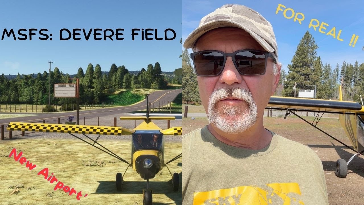 MSFS - DeVere Field, 'NEW Airport' with Zenith CH 701, and FOR REAL with OneBravoZulu!!