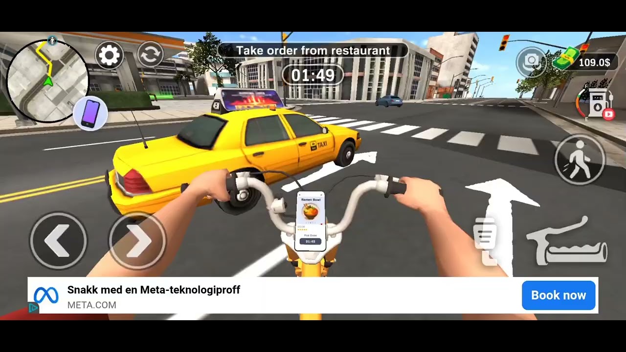 Crazy Urban Food Delivery! 🚴💨 | Fast-Paced City Delivery Game Gameplay (PC/Console/Mobile)