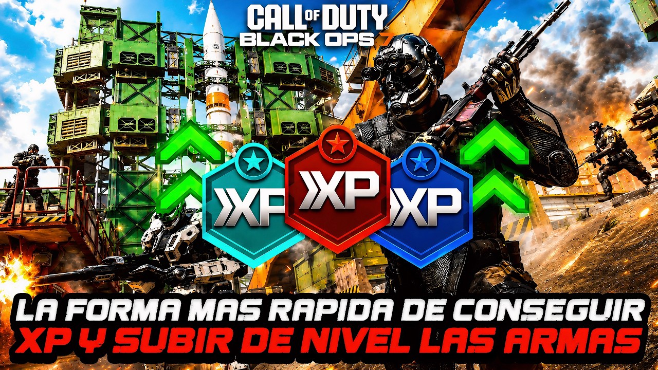 La Forma MÁS RÁPIDA de CONSEGUIR XP y SUBIR DE NIVEL las ARMAS en WARZONE 7
