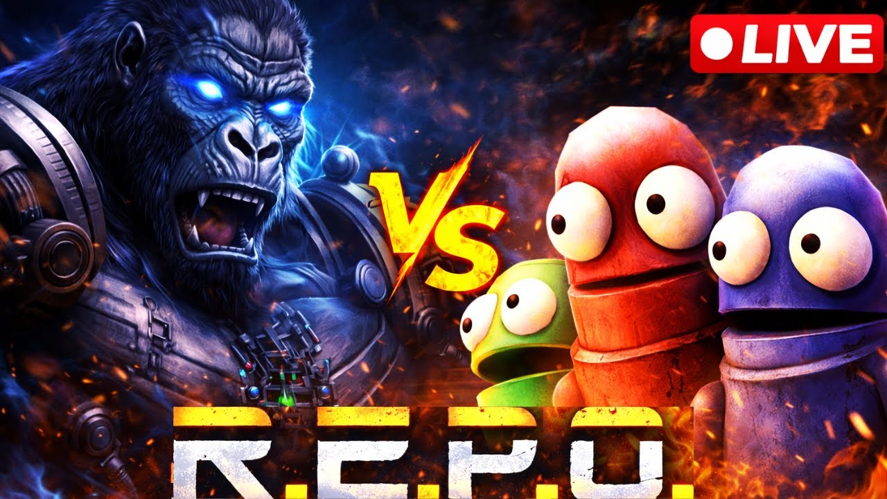 APEX vs R.E.P.O Chaos | LIVE Co-Op Mayhem