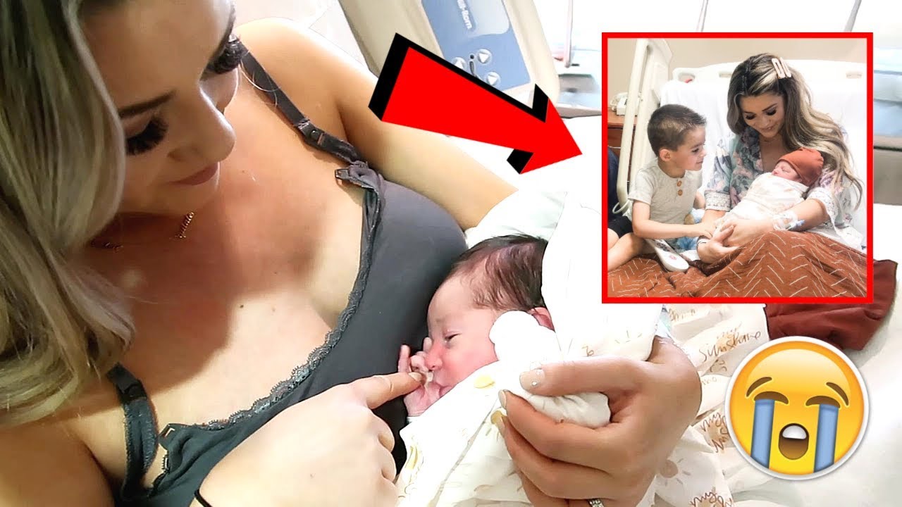 NEWBORN BABY'S FIRST DAY OF LIFE & MEETING HIS BIG BROTHER!! | The Sweetest Moment | Liza Adele