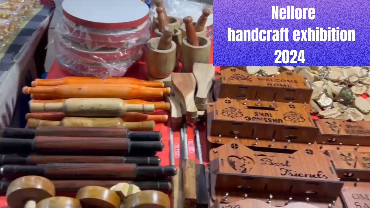 Handcraft exhibition,Biggest handloom Craft Expo at Nellore #handloom #exhibition #youtubevideofeed