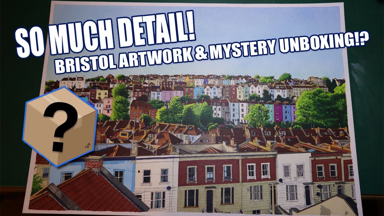 SO MUCH DETAIL! Bristol artwork & mystery unboxing!?