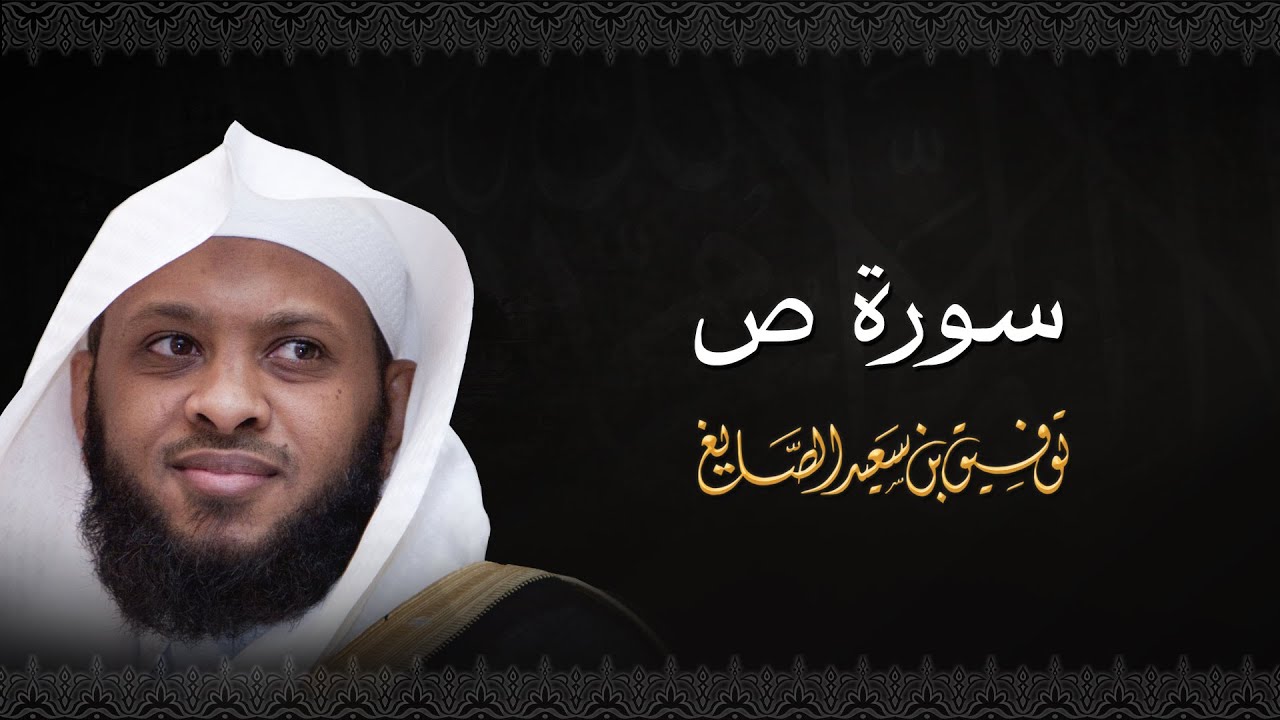سورة ص - الشيخ توفيق الصايغ #الذكر_الحكيم