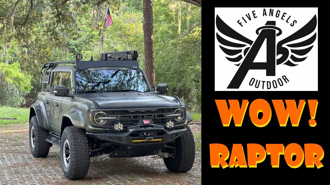 You Have to See This!! Bronco Raptor Ultimate Overland Build #2: Bumper, Winch, Lights, etc.!!!
