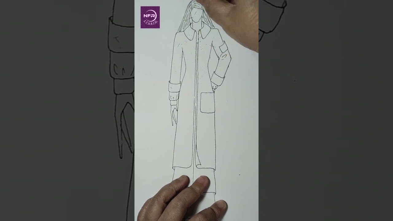 Fashion Design Drawing Bohemian Style #fashiondesign #fashiondrawing 