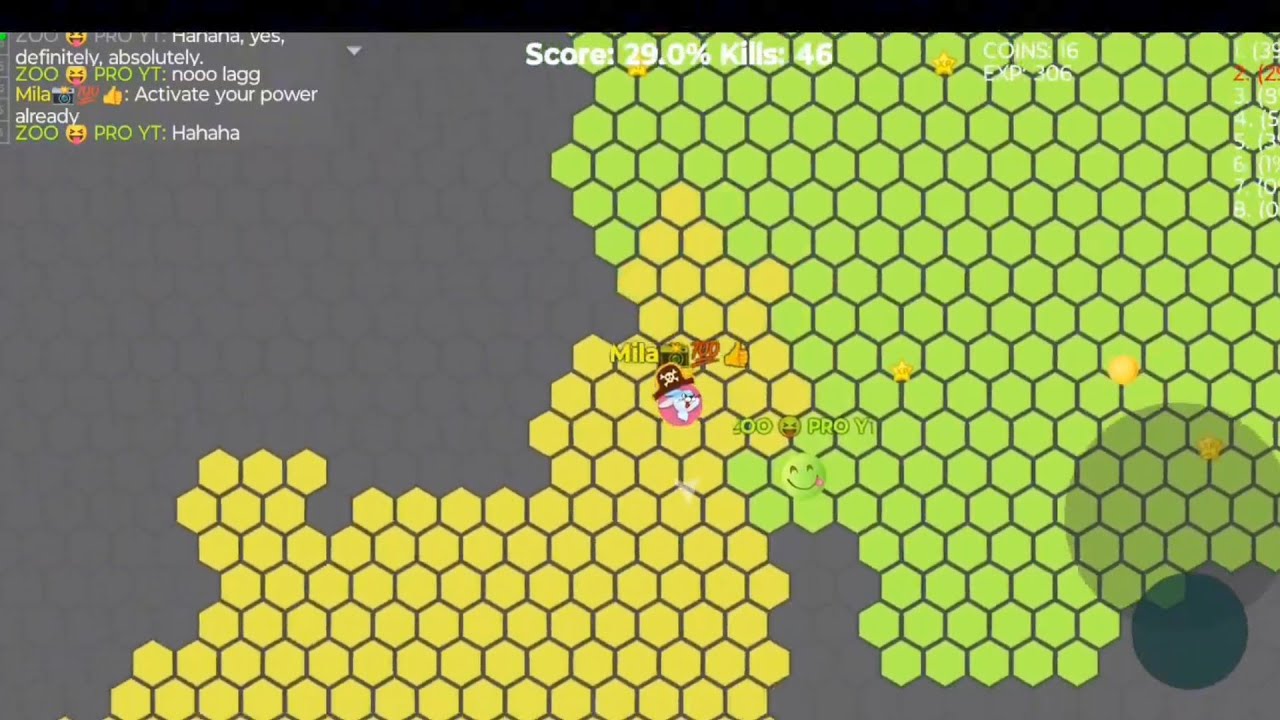Hexa.IO Mila Vs 