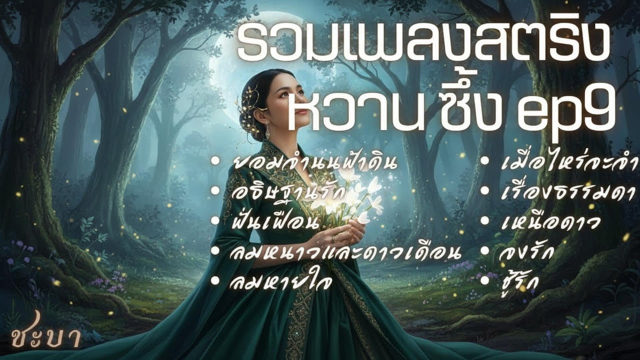 รวมเพลงสตริงหวานซึ้ง EP.9 - ชะบา | ดนตรีร่วมสมัย (ขลุ่ย & ซอ) ฟังยาวๆ ต่อเนื่อง