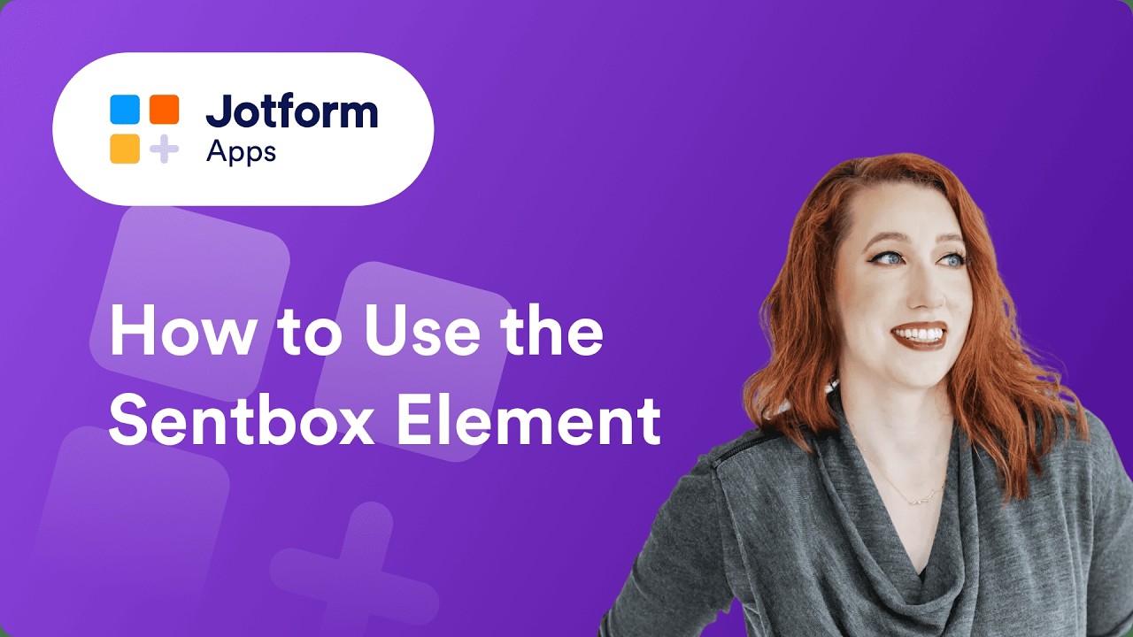 How to Track Submissions in Jotform Apps (SentBox Element)