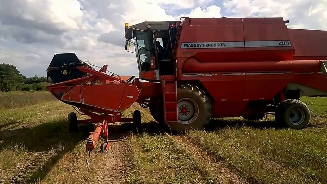 Żniwa 2016 Massey Ferguson 40