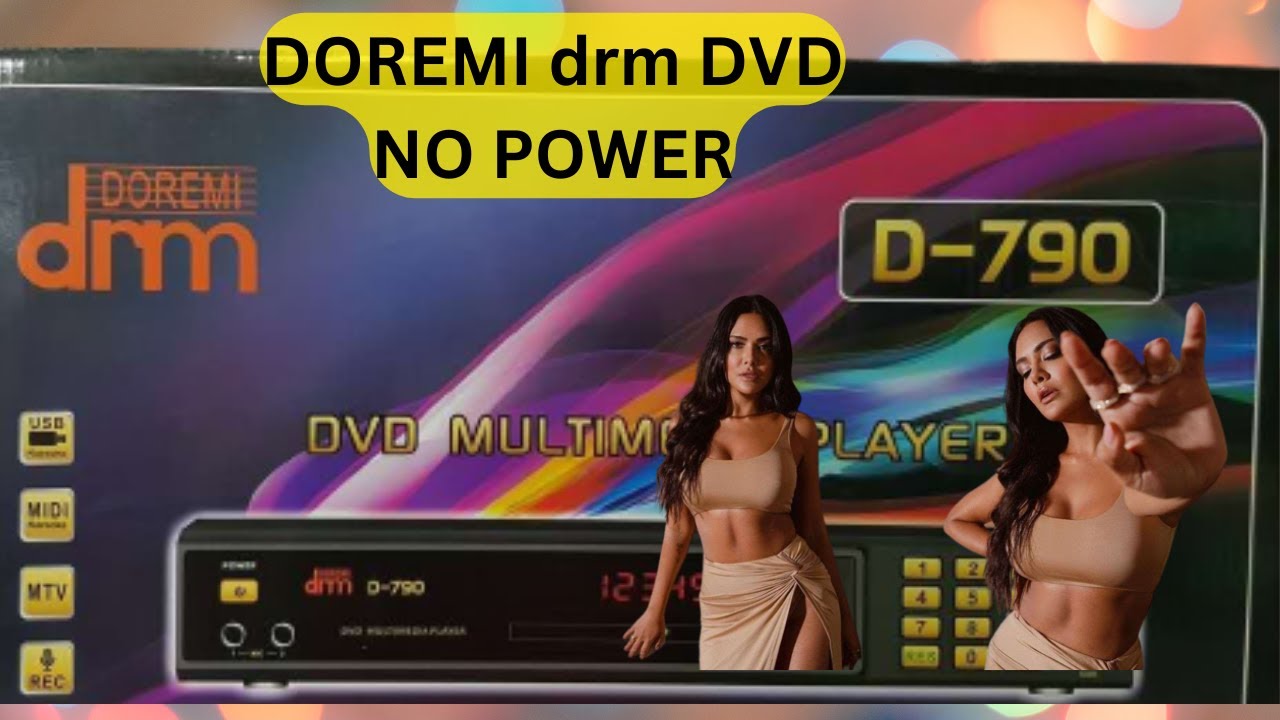 DOREMI(drm)DVD NO POWER,HOW TO REPAIR