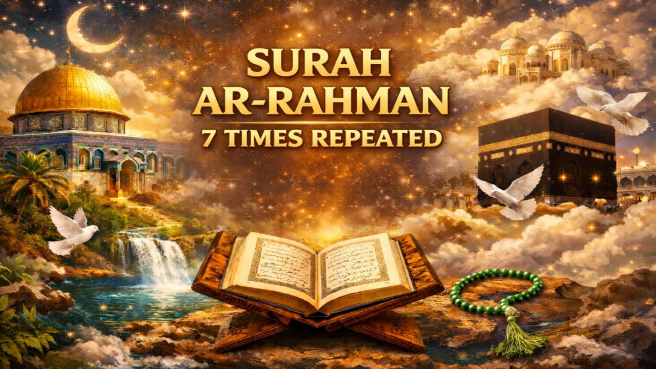 7 time surah Rahman voice muhammad aftab alam Bahraich Uttar Pradesh 