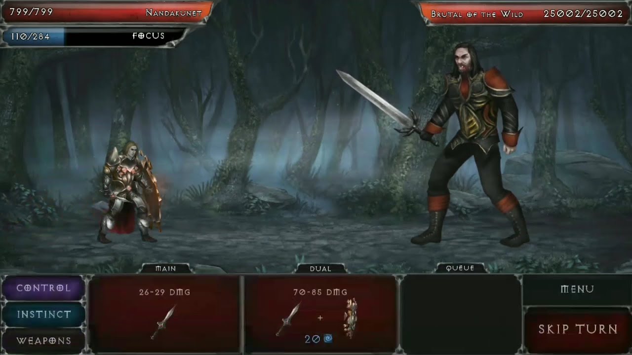 Vampire Fall Origins cara termudah melawan god brutal of the wild dan god brutal of guard