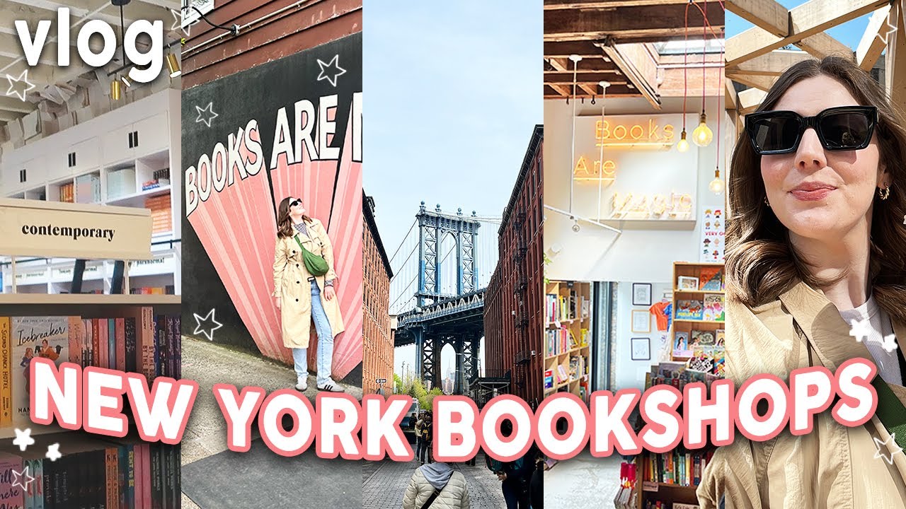 COME BOOK SHOPPING WITH ME IN NEW YORK 📚 | visiting iconic NYC bookstores & book haul! VLOG