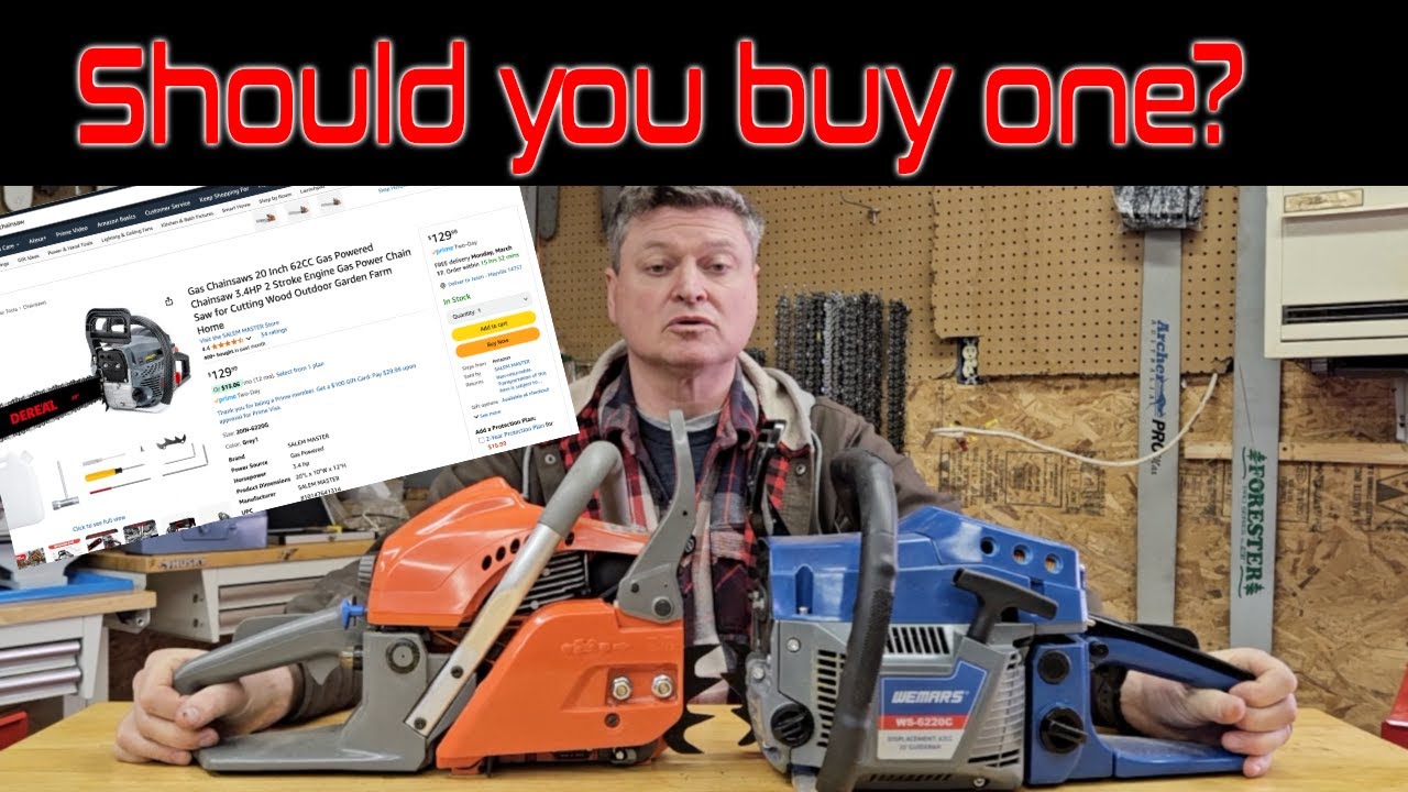Cheap Chinese Chainsaw, Should you buy one? 5200, 5800, 6200, clone