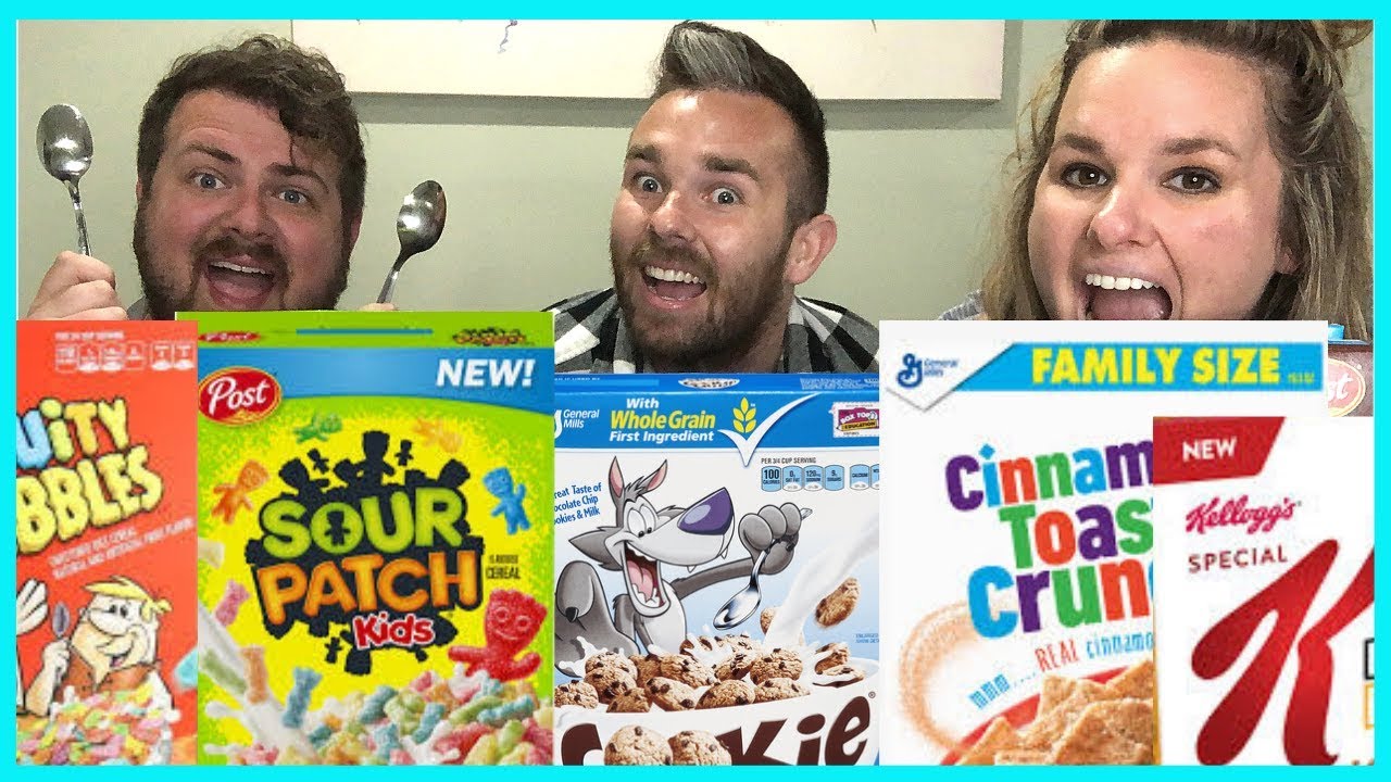 MUKBANG | WHOLE BOX OF CEREAL | MANDA MANGIA COLLAB