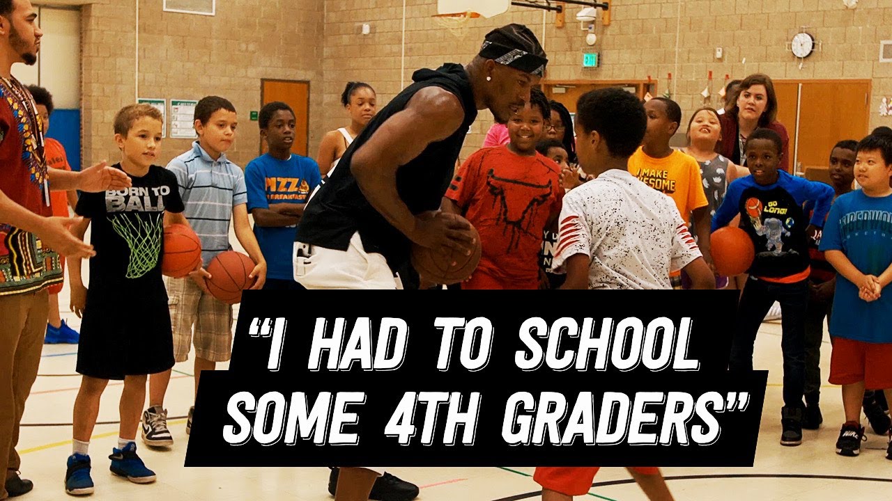 Schoolin 4th Graders | Jimmy Butler