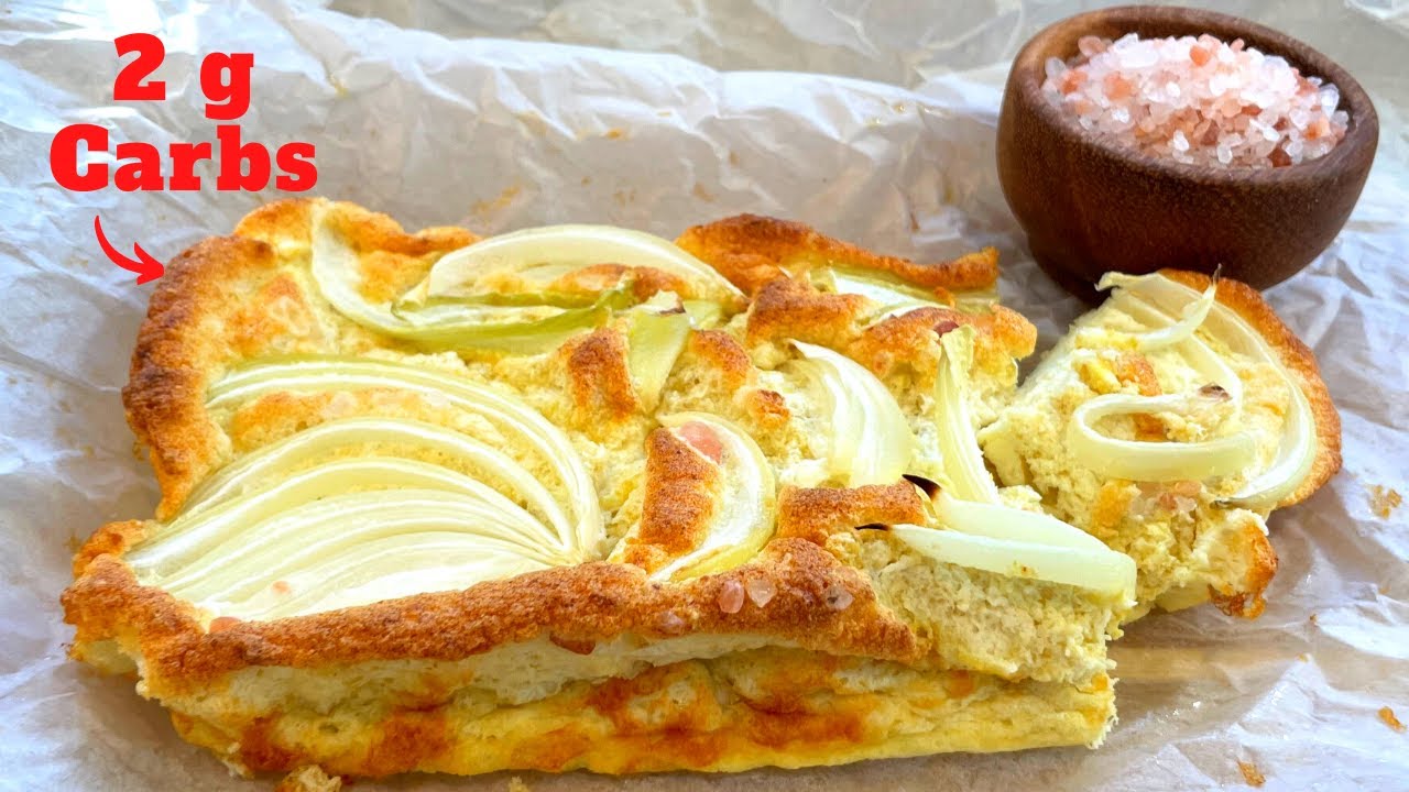 KETO Foccacia Bread | 2g Carbs for the whole thing! | PSMF friendly