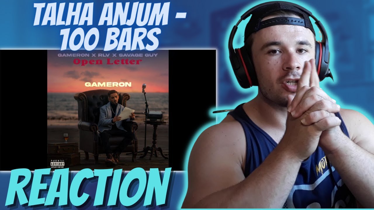 Talha Anjum - 100 Bars (Reaction!!)