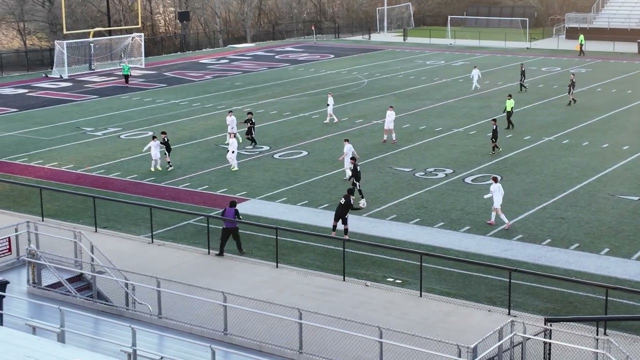 ZOOMED OUT VIEW: Guntersville vs Gadsden City Middle School Boys Soccer Game 2026 Wildcats vs Titans