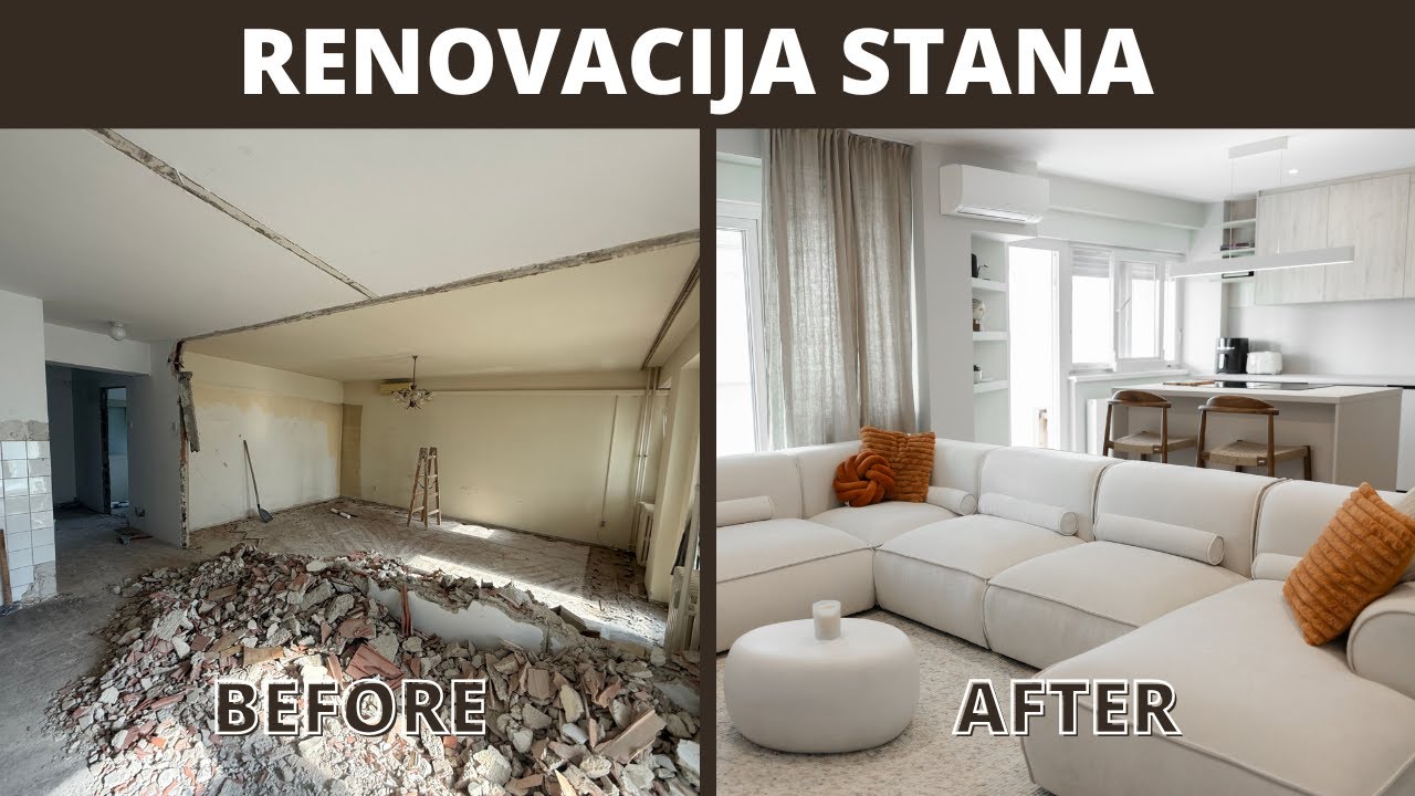 kompletan proces renovacije stana