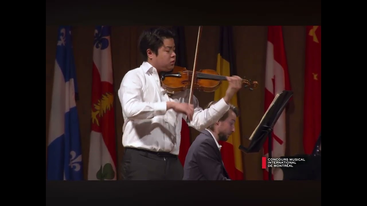Zhixin Zhang - César Franck: Sonata for violin and piano in A Major, FWV 8