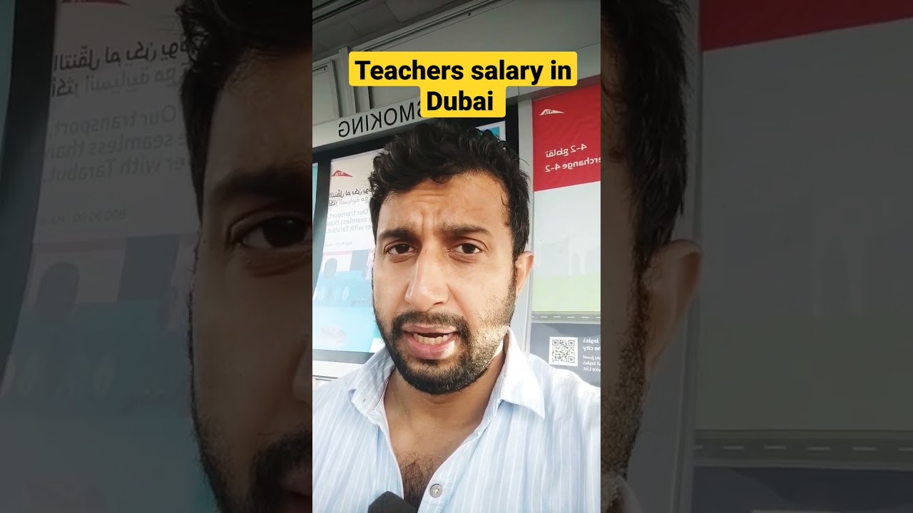 Fresher Teacher salary in Dubai