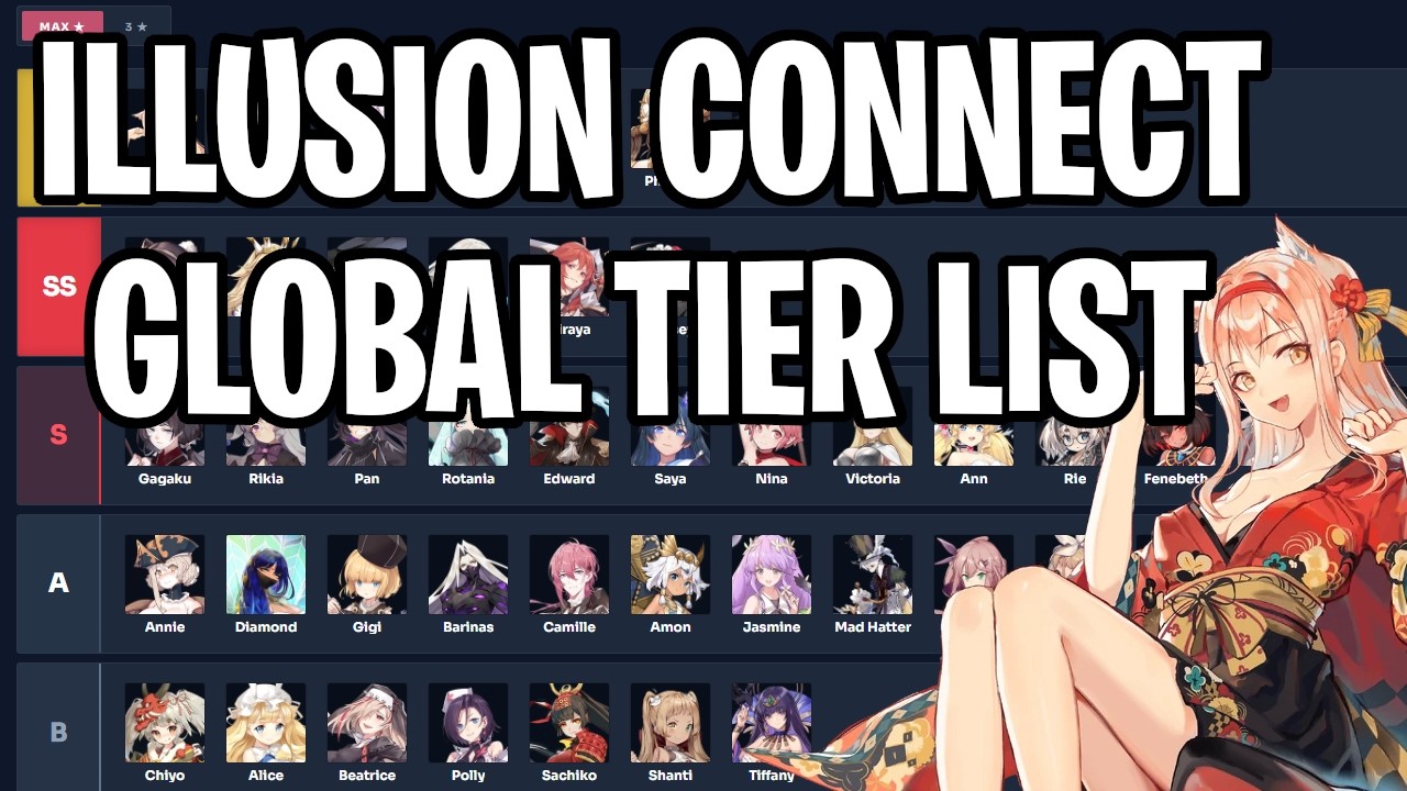 Illusion Connect: Re Global Launch Tier List! | PolyBuzz
