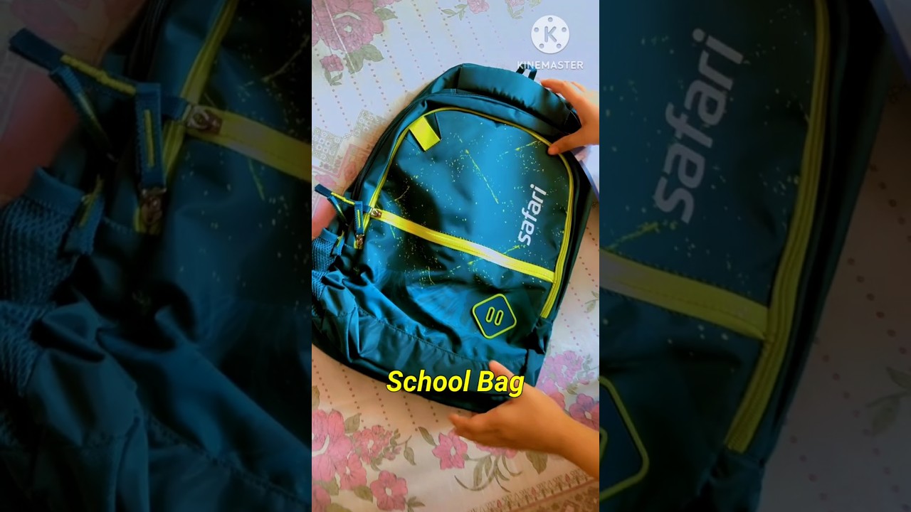 school bag for kids // safari bag // school bag