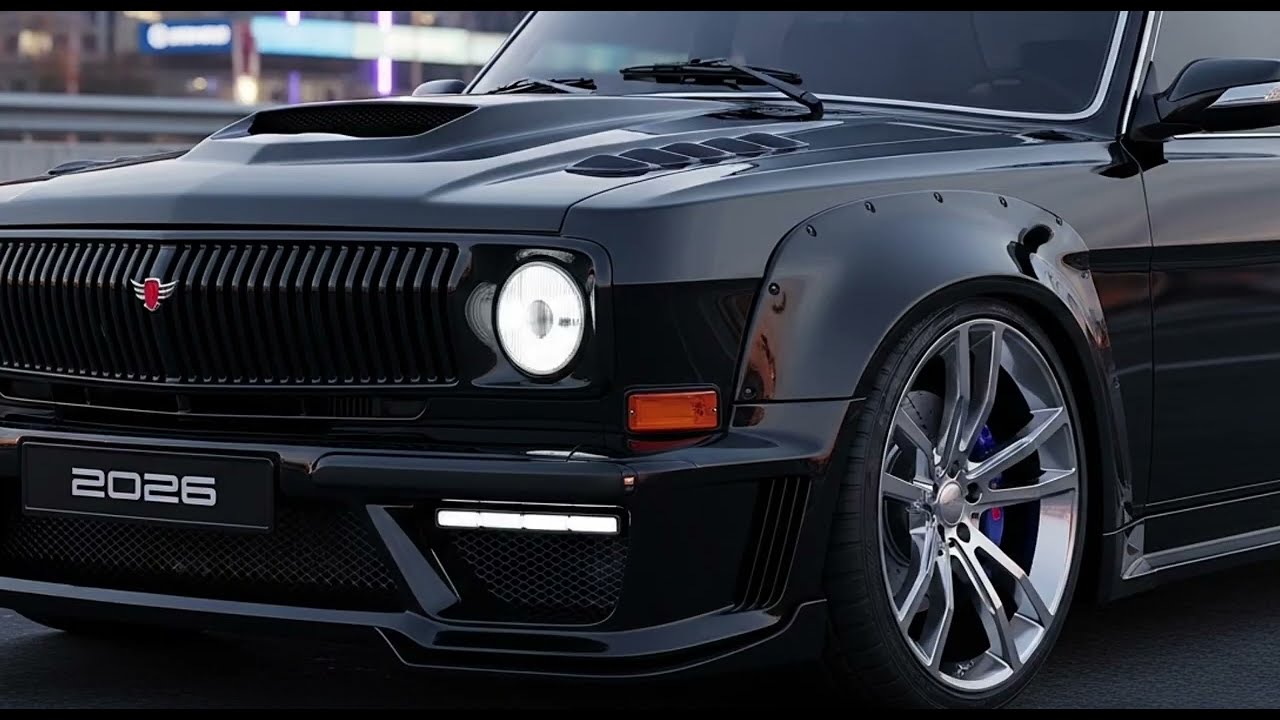 GAZ-24 Volga 2026 — Легенда возвращается в новом облике | Полный обзор Auto forge