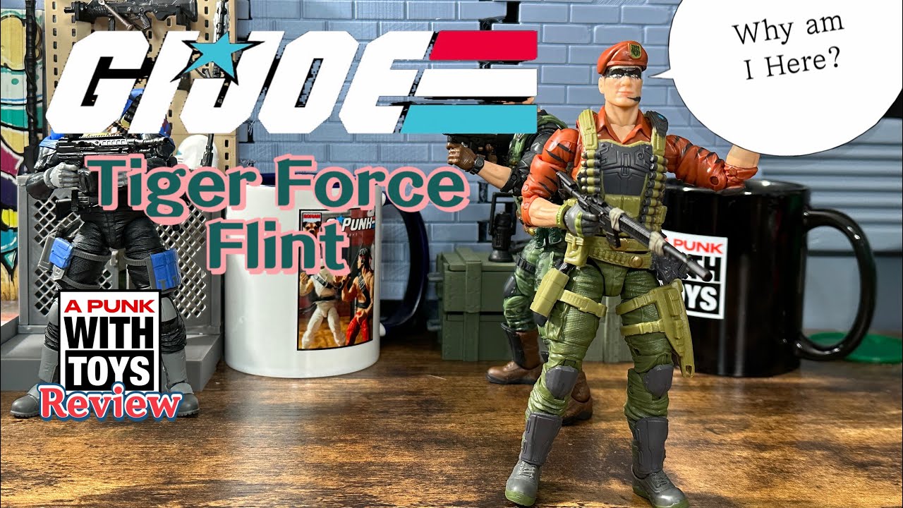 Обзор пистолета GI Joe Classified Tiger Force Flint
